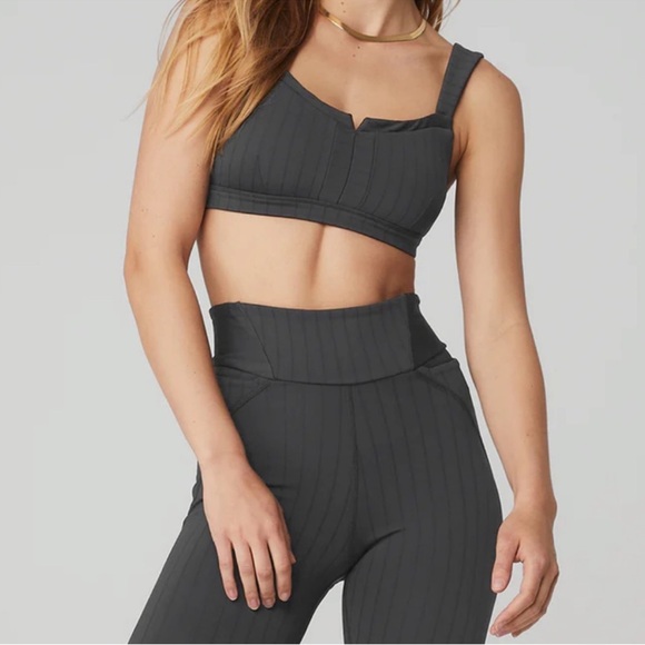 ALO Yoga Tops - ALO Yoga pin stripe bra and pant set Medium Support
